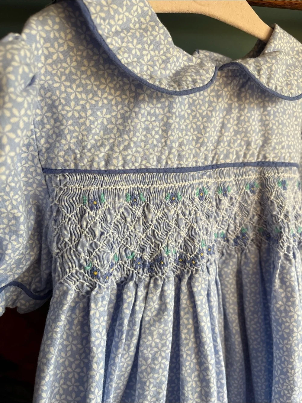 VTG Smocked Dress for Girls